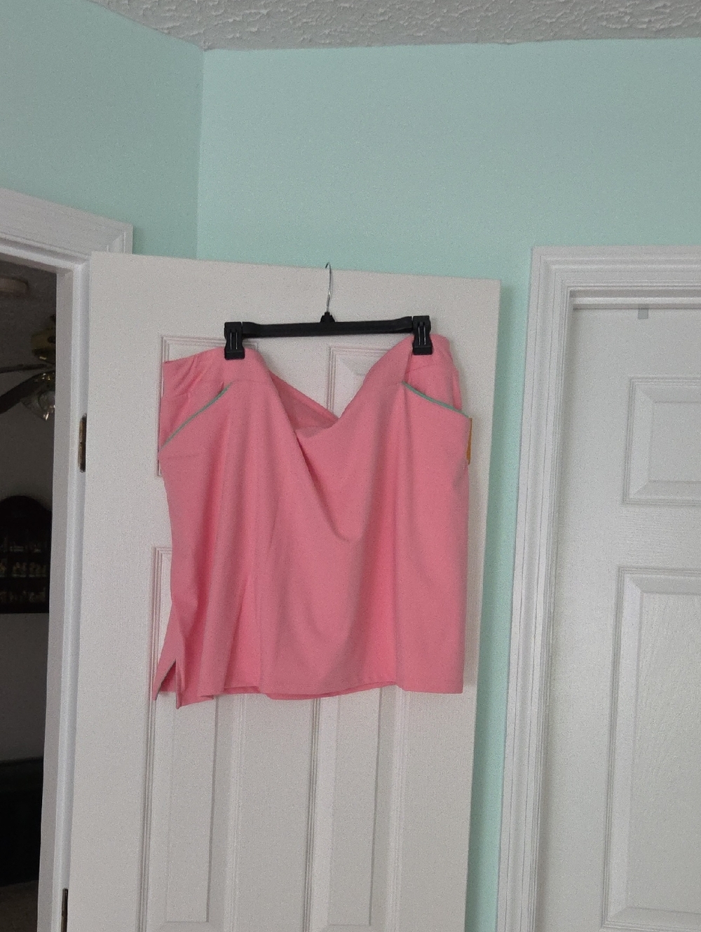 Ruby Rd. Pink Golf Skort with Silver Trim